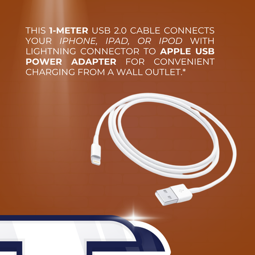 USB-A to Lightning Cable